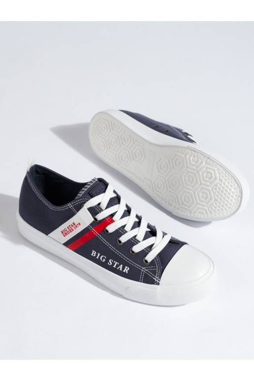 tumši zilas krāsas  kurpes BIG STAR LL174006