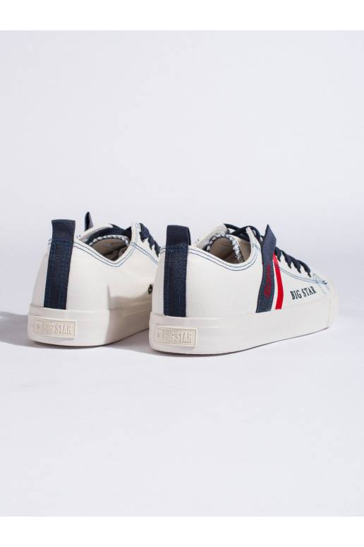  balta krāsa kurpes z ekologicznej skóry BIG STAR LL174005