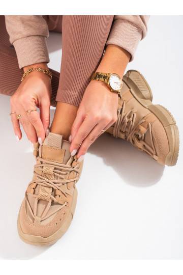 Smilšu krāsas Apavi kedu... 2