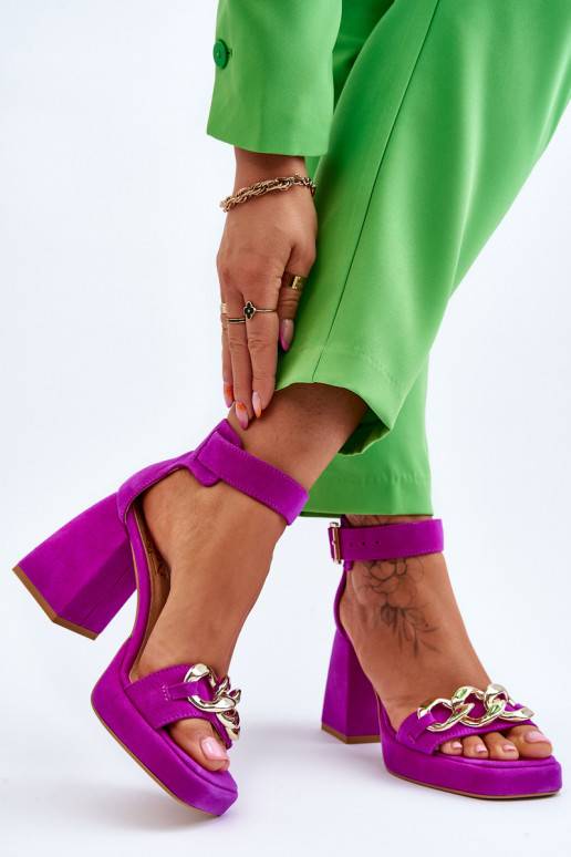 Zamšādas basenes Shoes rozā krāsas