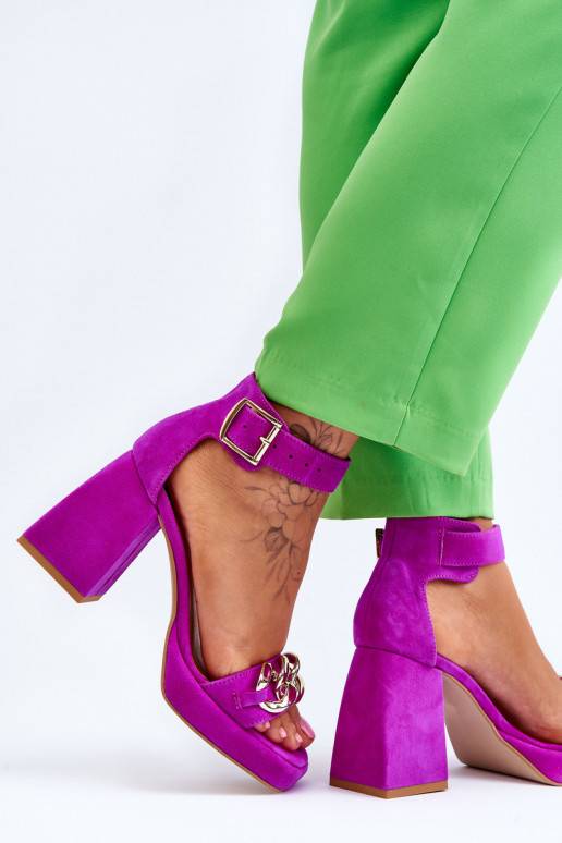 Zamšādas basenes Shoes rozā krāsas