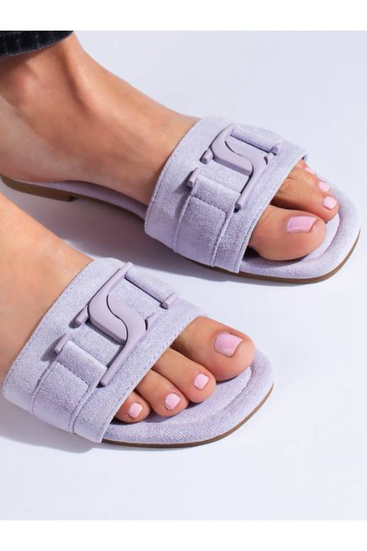 violetās krāsas  čības   Shelovet