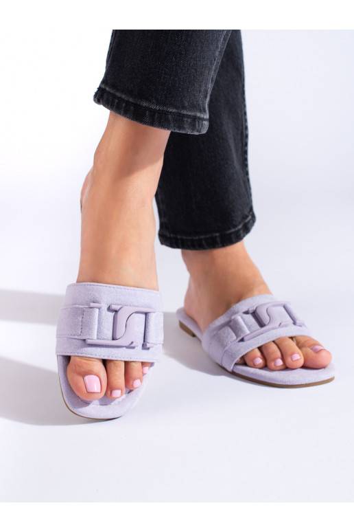 violetās krāsas  čības   Shelovet