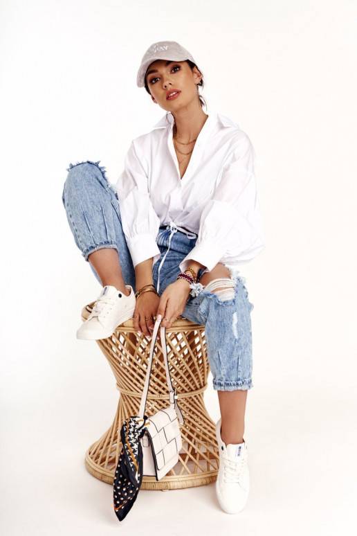 Brīvā laika apavi Big Star baltas krāsas