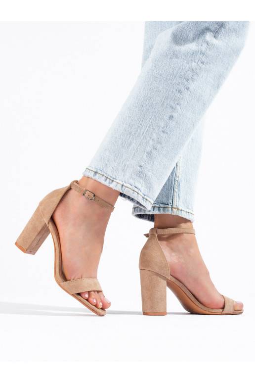 Zamšādas kurpes uz papēža Shelovet...