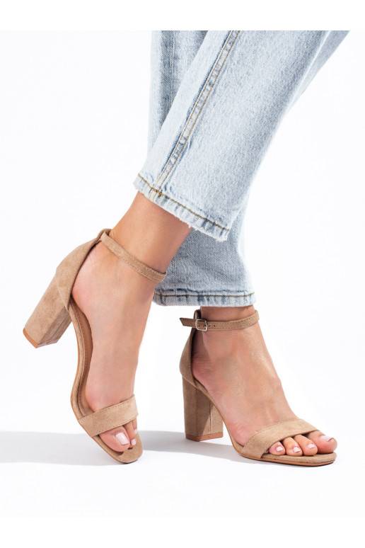 Zamšādas kurpes uz papēža Shelovet...