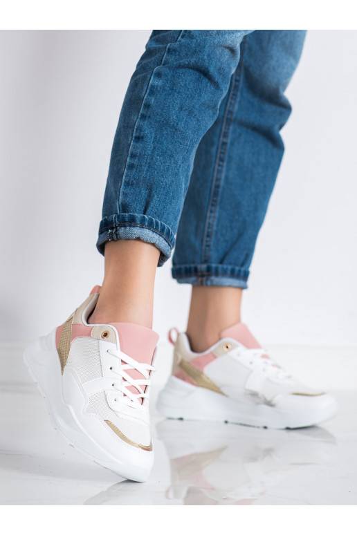 Stilīgasrnas brīvā laika apavi Shelovet balta krāsa 