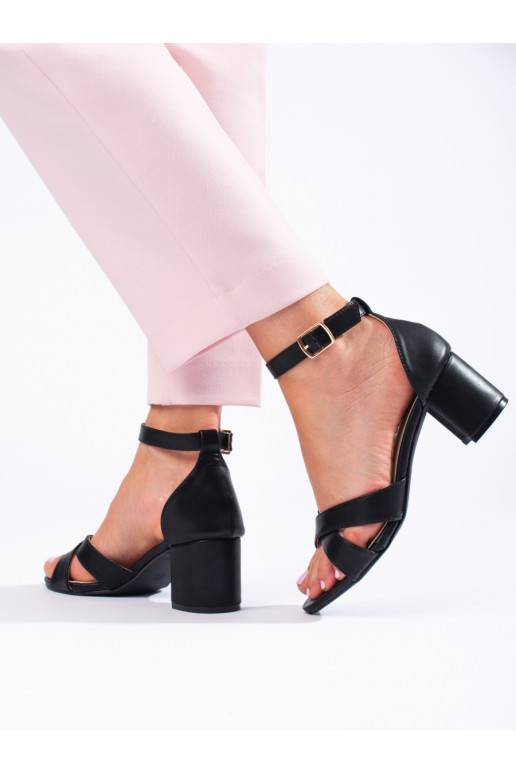 sandales   Shelovet Melnas krāsas