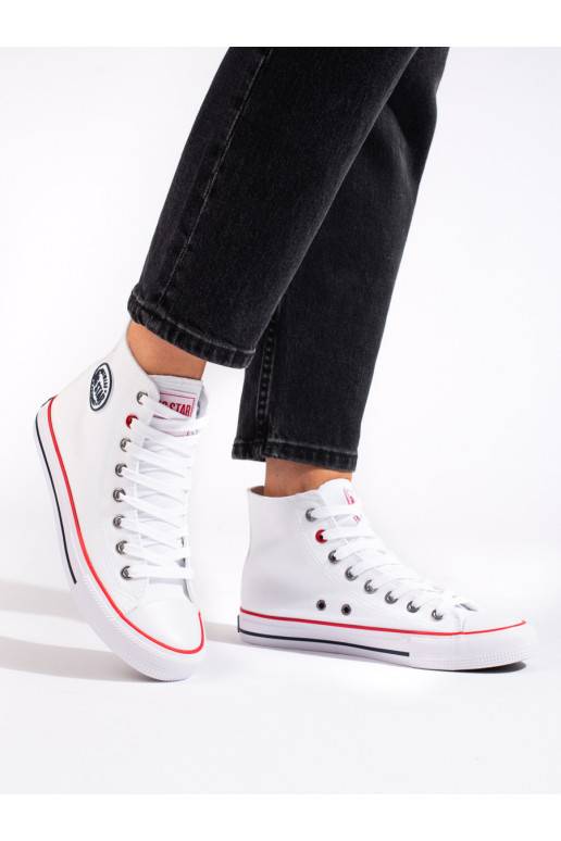  Sieviešu zābaki balta krāsa BIG STAR T274026101