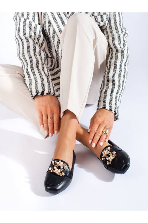 Melns  mokasīni  Shelovet