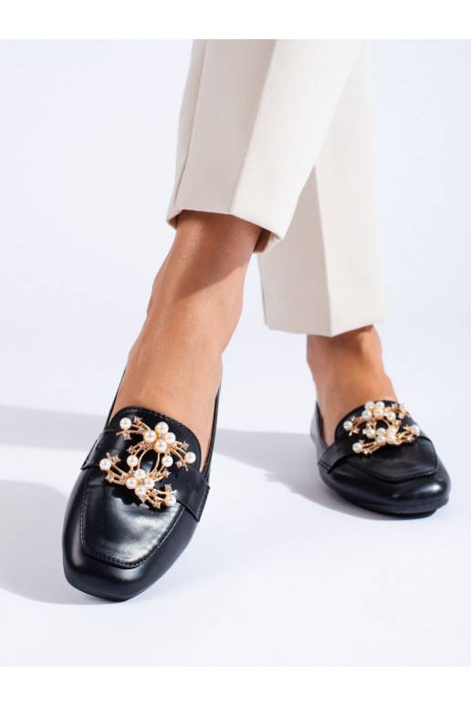 Melns  mokasīni  Shelovet