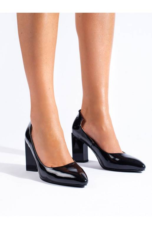 Kurpes uz papēža  Shelovet Melnas krāsas