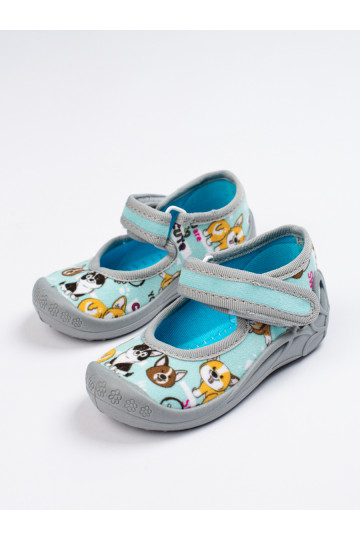Bērnu apavi pantofle  z pieskami 3F