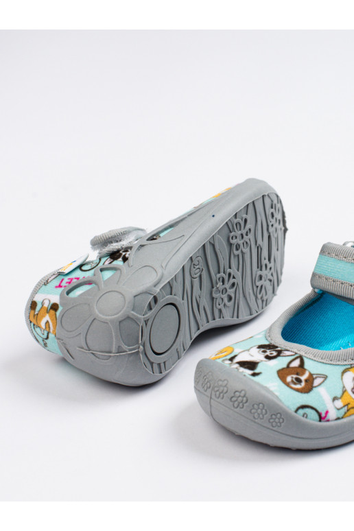 Bērnu apavi pantofle  z pieskami 3F