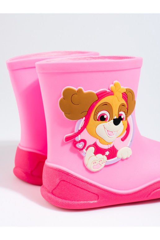 Bērnu apavi kalosze Paw Patrol Shelovet rozā krāsa