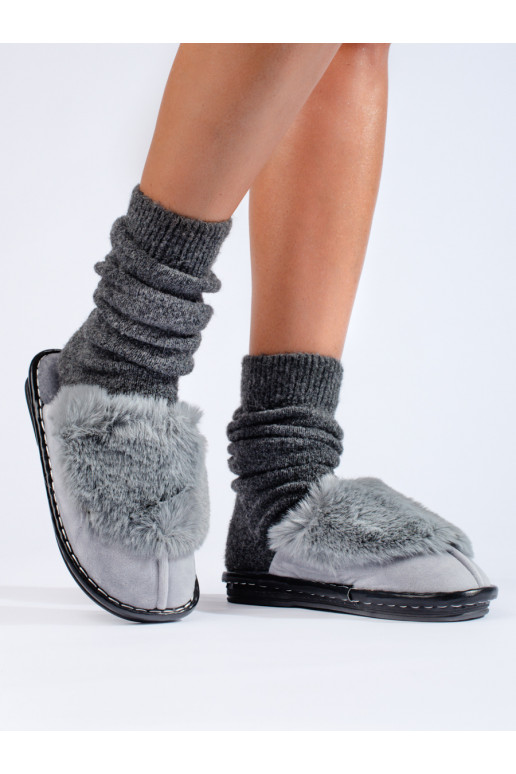  pelēkas krāsas  kapcie Shelovet