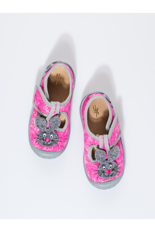 Čības   rozā krāsa marmurek Shelovet