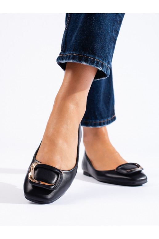 Melns  balerīnas  Shelovet