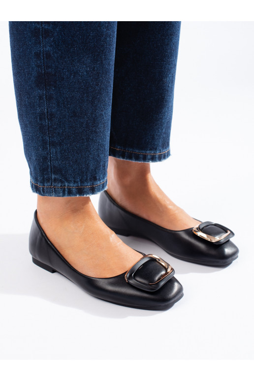 Melns  balerīnas  Shelovet