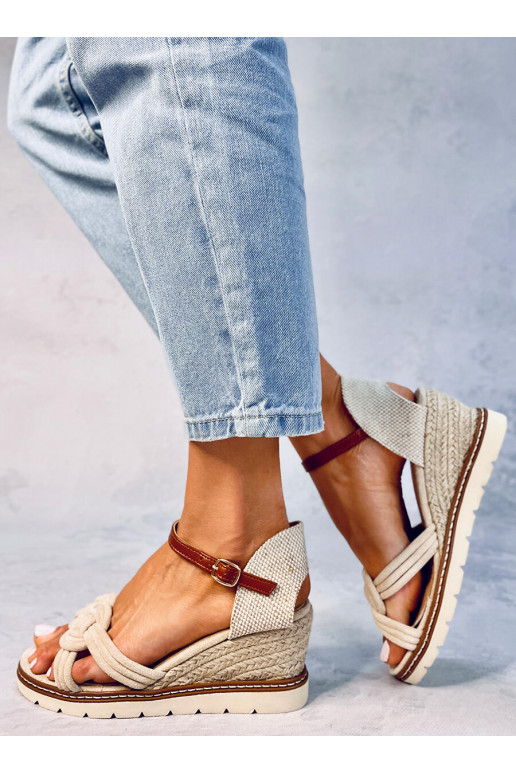 sandales TEDDER BEIGE