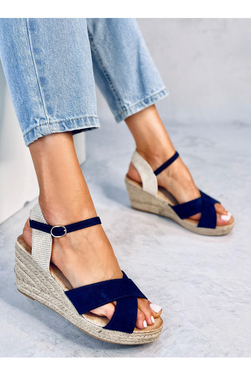 sandales espadrilas WILLA BLUE