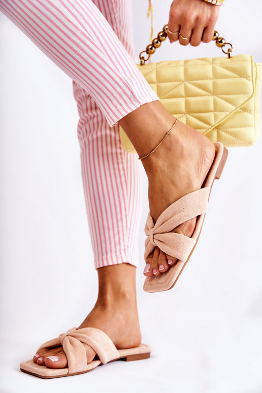 velūra Čības Gaiši sārtas krāsas...