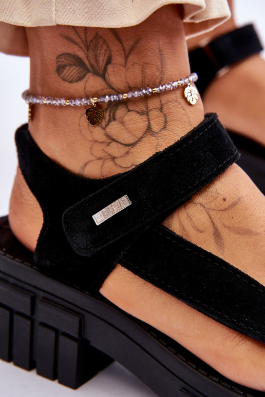 Zamšādas basenes Big Star melnas krāsas