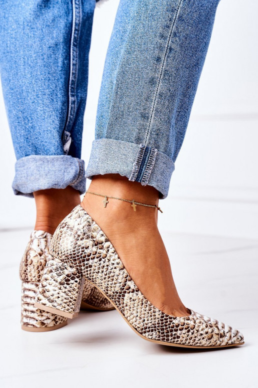 Kurpes Shoes Zelta krāsas