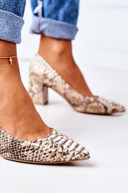 Kurpes Shoes Zelta krāsas