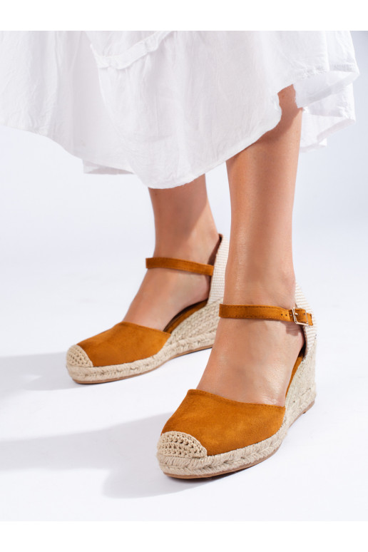 Espadrilas Shelovet brūnas krāsas Espadrilas Shelovet brūnas krāsas