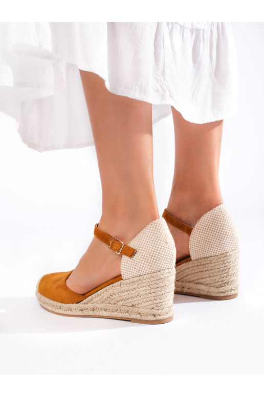 Espadrilas Shelovet brūnas krāsas Espadrilas Shelovet brūnas krāsas