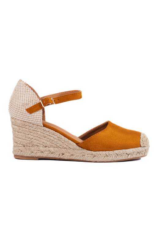 Espadrilas Shelovet brūnas krāsas Espadrilas Shelovet brūnas krāsas