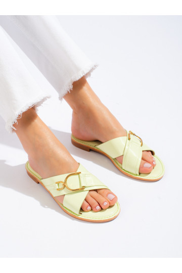 Sieviešu čības zaļš Shelovet 2