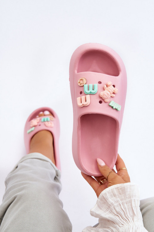 Miękkie Vieglas čības Rozā krāsas Lorie