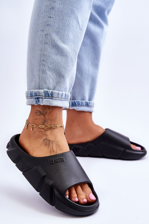 Vieglas čības Big Star melnas krāsas