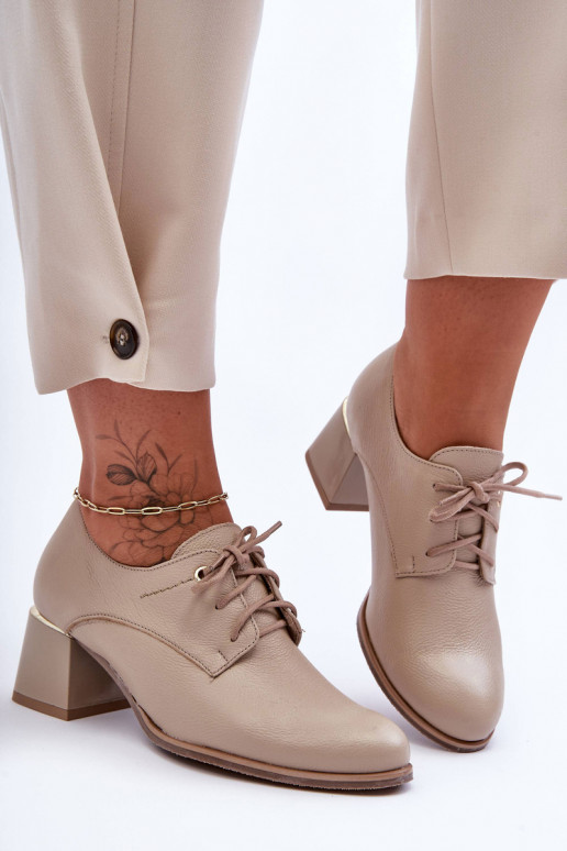 apavi ar papēdi smilšu krāsas Keria apavi ar papēdi smilšu krāsas Keria