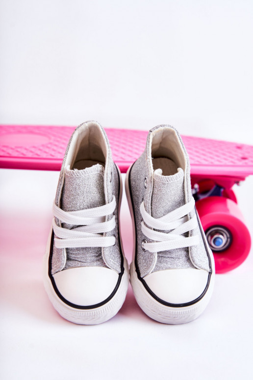 Bērnu apavi Sudraba krāsas Catrina