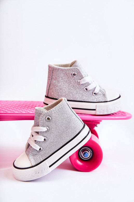 Bērnu apavi Sudraba krāsas Catrina