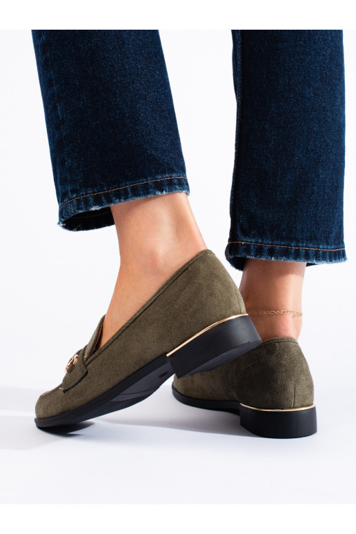 zamšādas kurpes  zaļš Shelovet