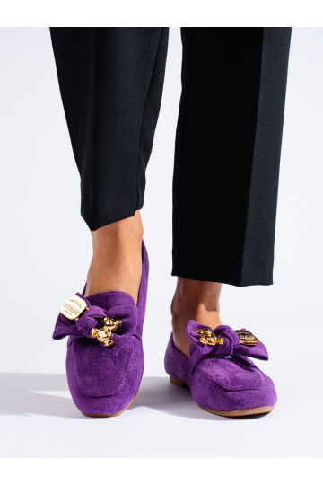 Violeta krāsa mokasīni   Shelovet 2