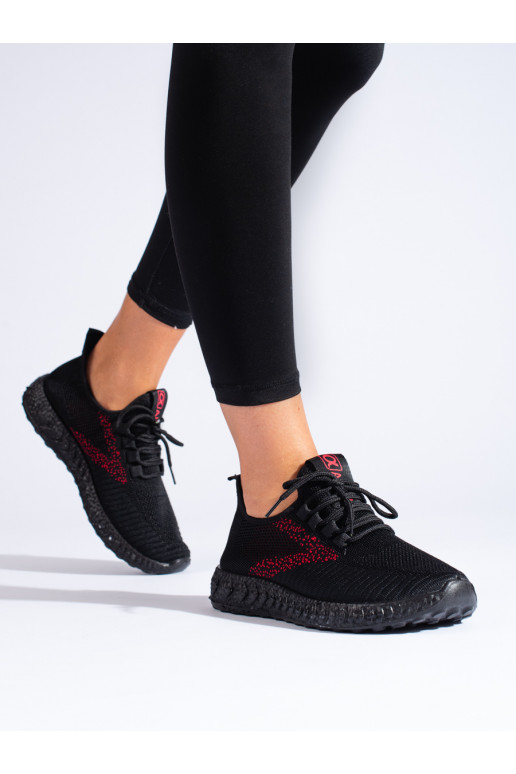 Sporta stila apavi Shelovet Melnas krāsas z czarną podeszwą