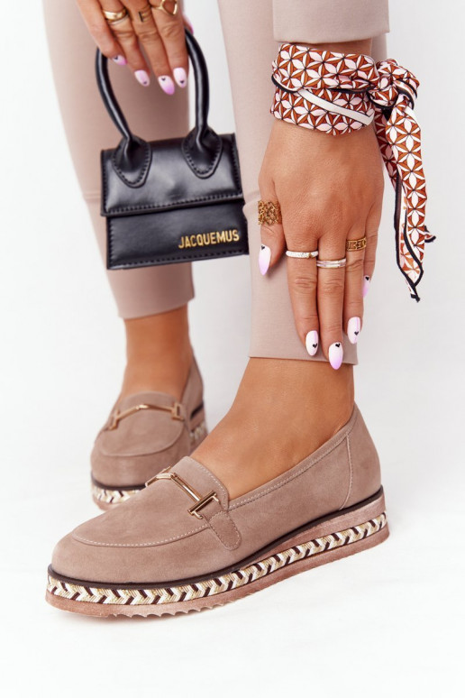 Mokasīni ar platformu Laura Messi...