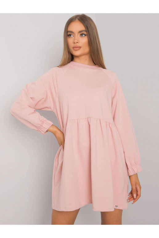 Bellevue netīri rozā kleita ar garām...