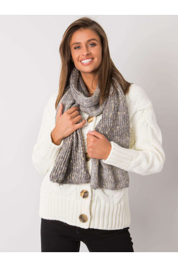 Sieviešu pelēka šalle ar...