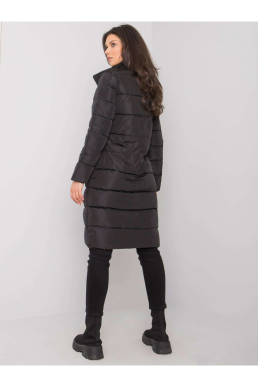 Alabama melna stepēta ziemas jaka Alabama melna stepēta ziemas jaka