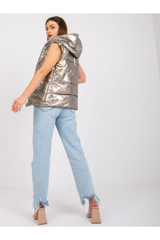 Bēša apgriežama sieviešu veste Addison