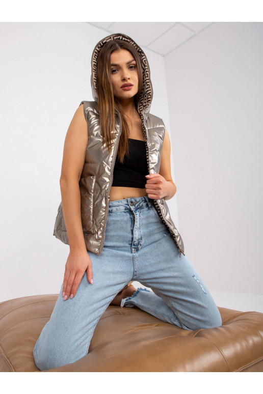 Bēša apgriežama sieviešu veste Addison