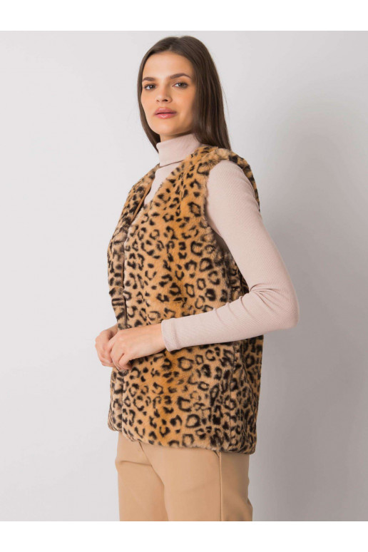 Bēša kažokādas veste no Perrina