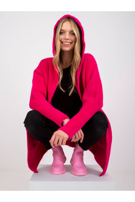 Karolīnas fuksijas alpakas kažoks