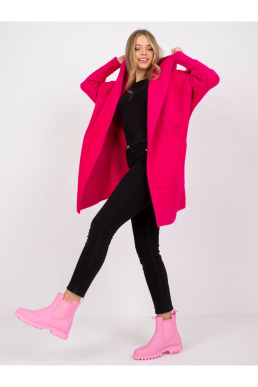 Karolīnas fuksijas alpakas kažoks